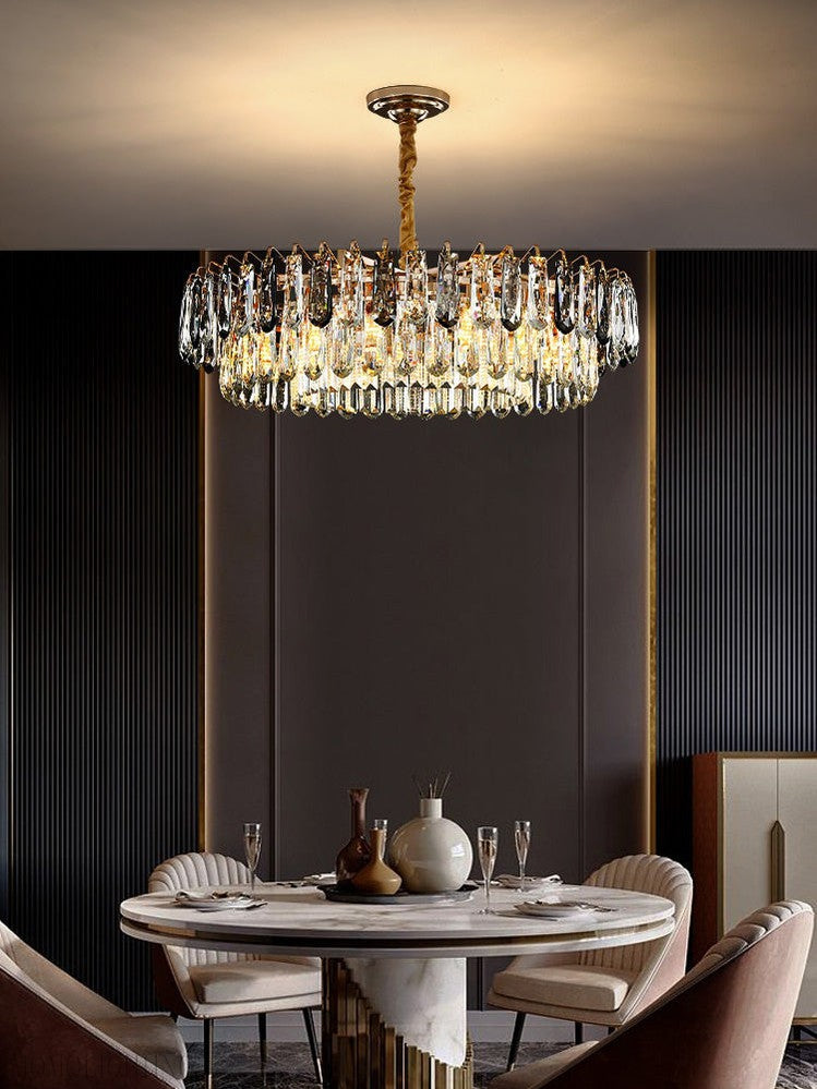 Rosalind Modern Crystal Chandelier-Momo Lighting