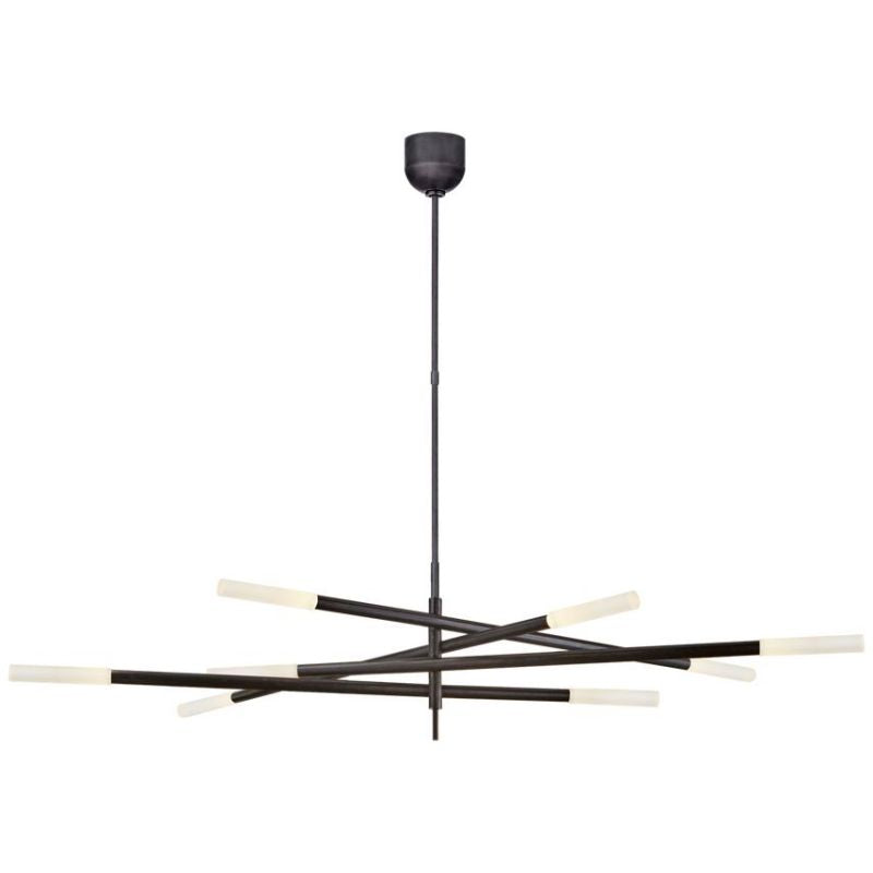 Rousseau Grande Eight Light Articulating Chandelier