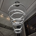 Royal Benedict Foyer & Staircase Crystal Ring Chandelier-Momo Lighting