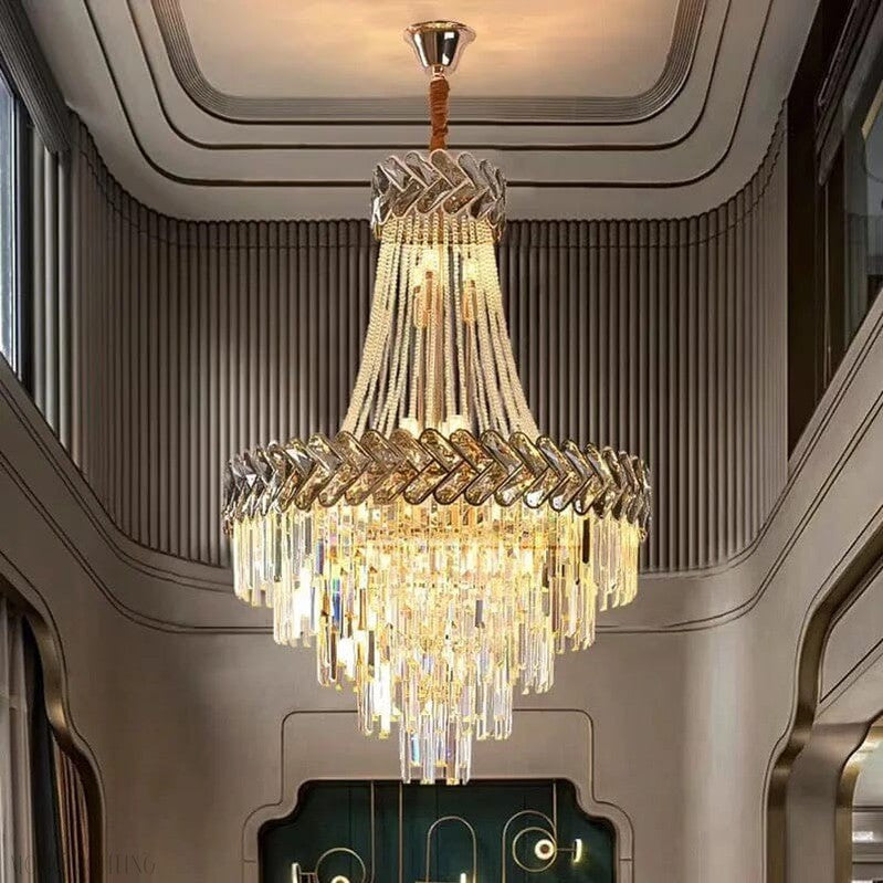 Royal Orchid Foyer & Staircase Chandelier-Momo Lighting