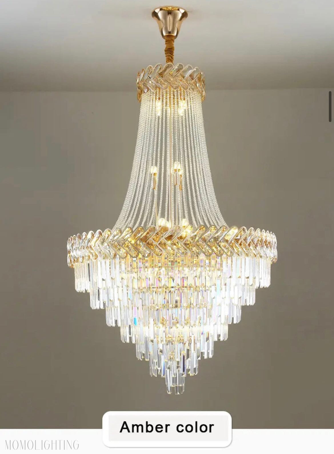 Royal Orchid Foyer & Staircase Chandelier-Momo Lighting