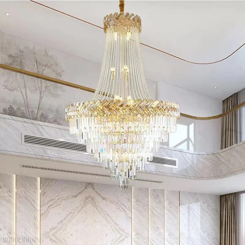 Royal Orchid Foyer & Staircase Chandelier-Momo Lighting