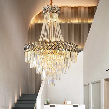 Royal Orchid Foyer & Staircase Chandelier-Momo Lighting