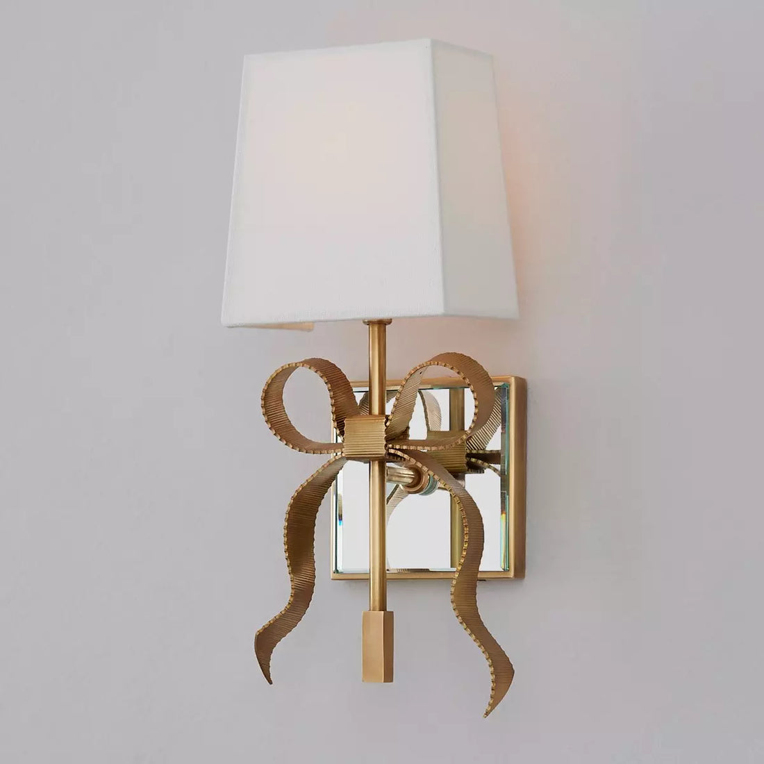 Ellery Gros-Grain Bow Sconce
