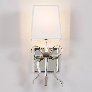 Ellery Gros-Grain Bow Sconce