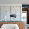 SOLITAIRE LINEAR MODERN CHANDELIER 37