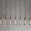 SOLITAIRE LINEAR MODERN CHANDELIER 37