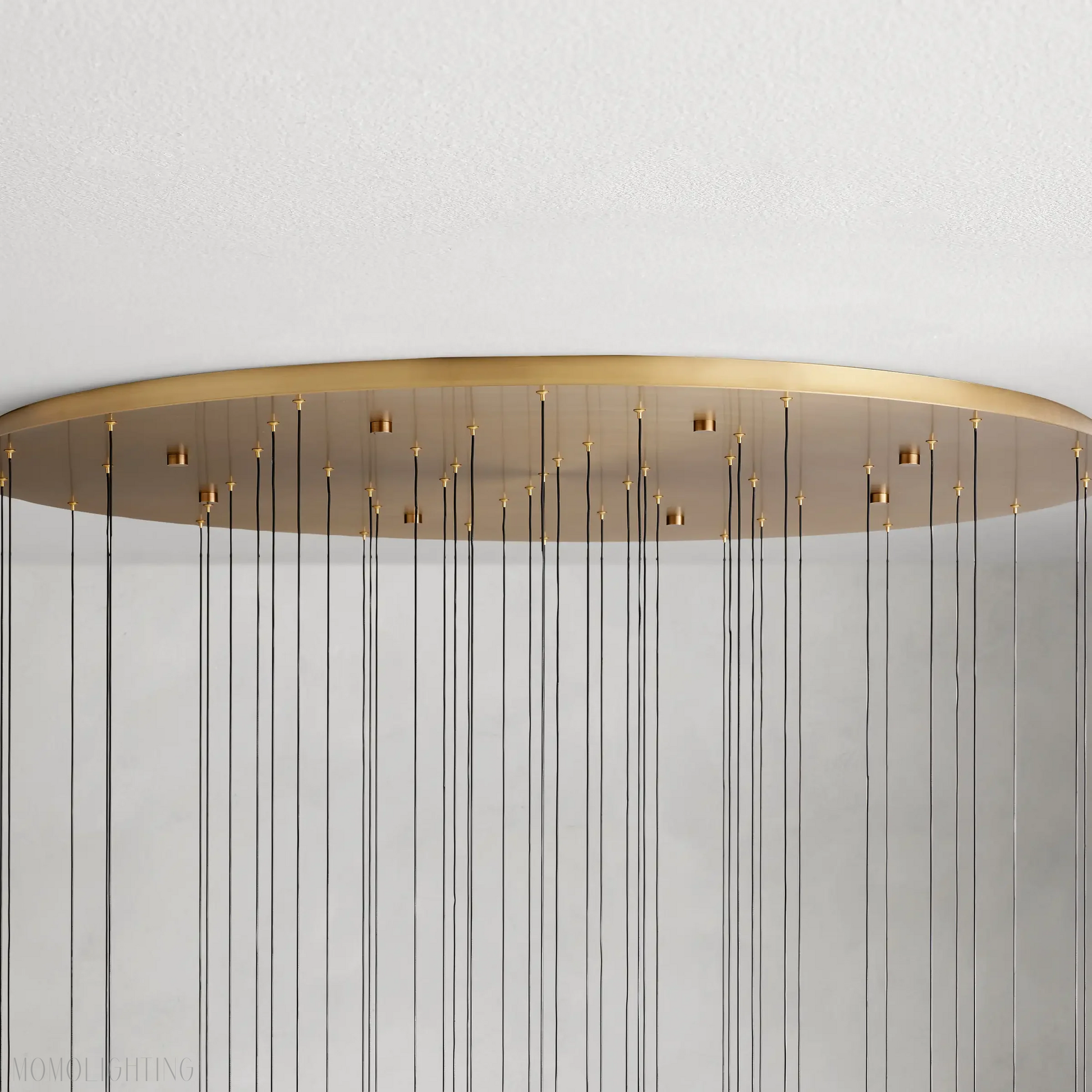 SOLITAIRE MODERN ROUND CHANDELIER-Momo Lighting