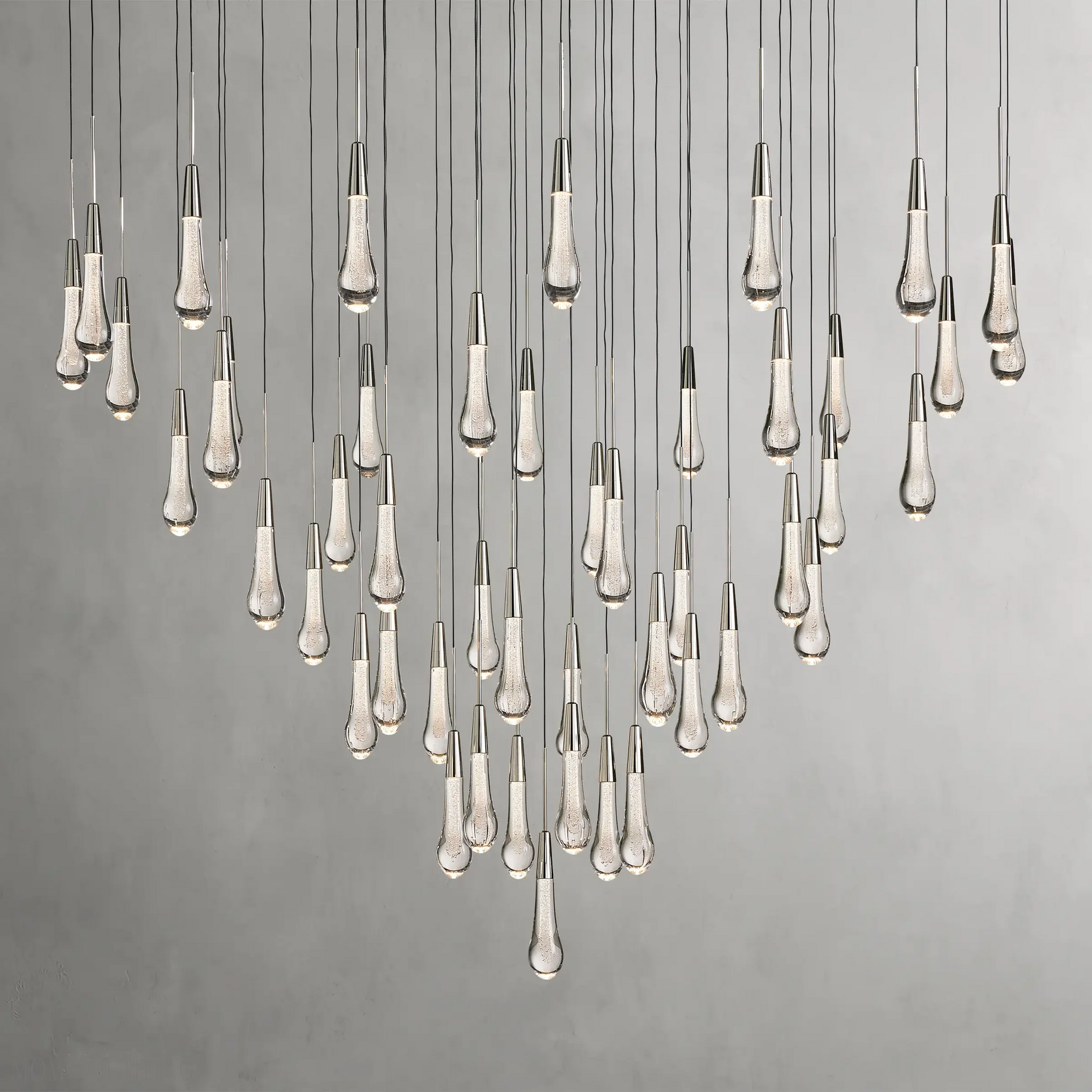 SOLITAIRE MODERN ROUND CHANDELIER-Momo Lighting