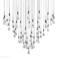 SOLITAIRE ROUND CHANDELIER 17'' 24'' 36'' 58''