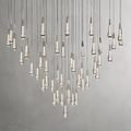 SOLITAIRE ROUND CHANDELIER 17'' 24'' 36'' 58''