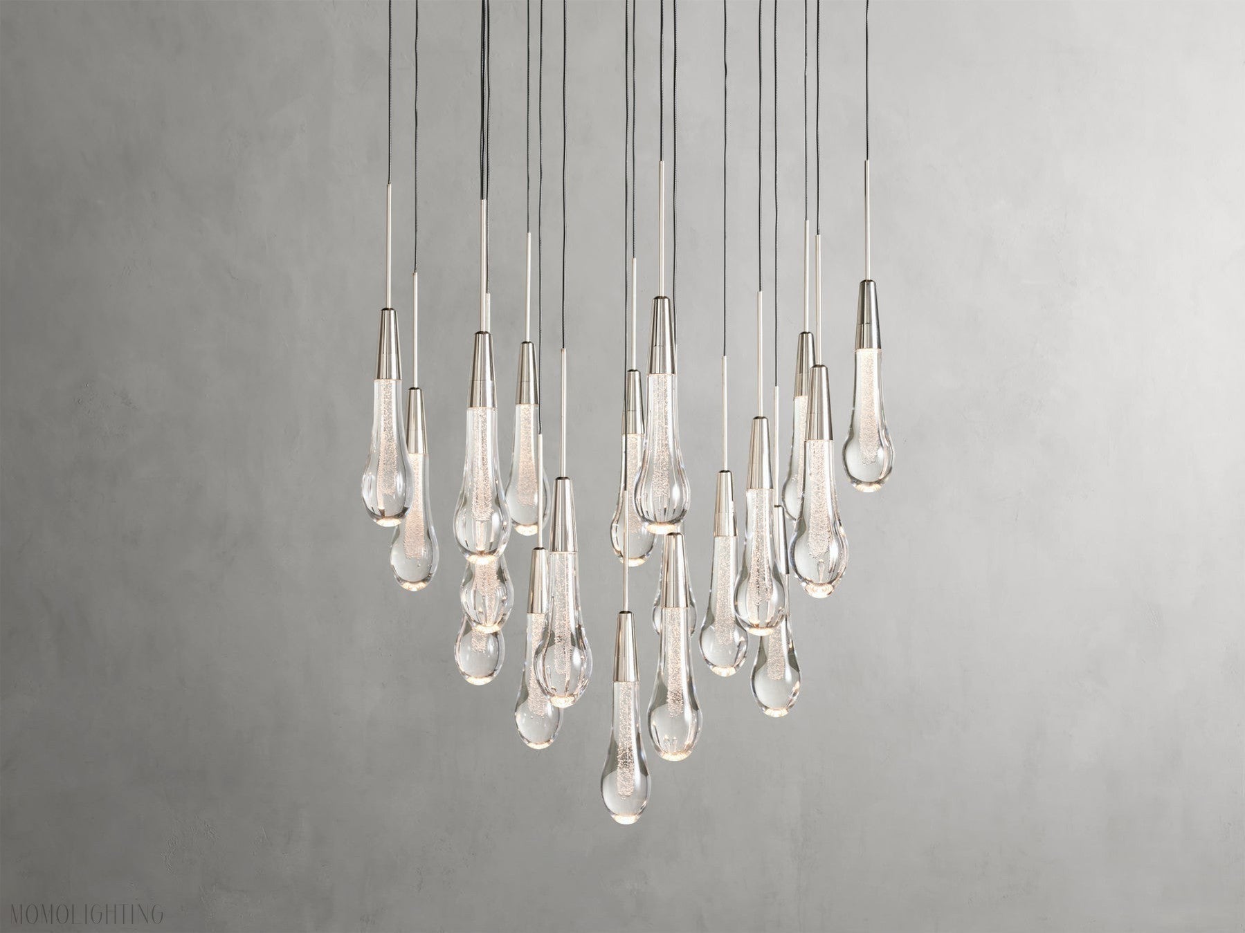 SOLTAIRER ROUND CHANDELIER 17'' 24'' 36'' 58''-Momo Lighting