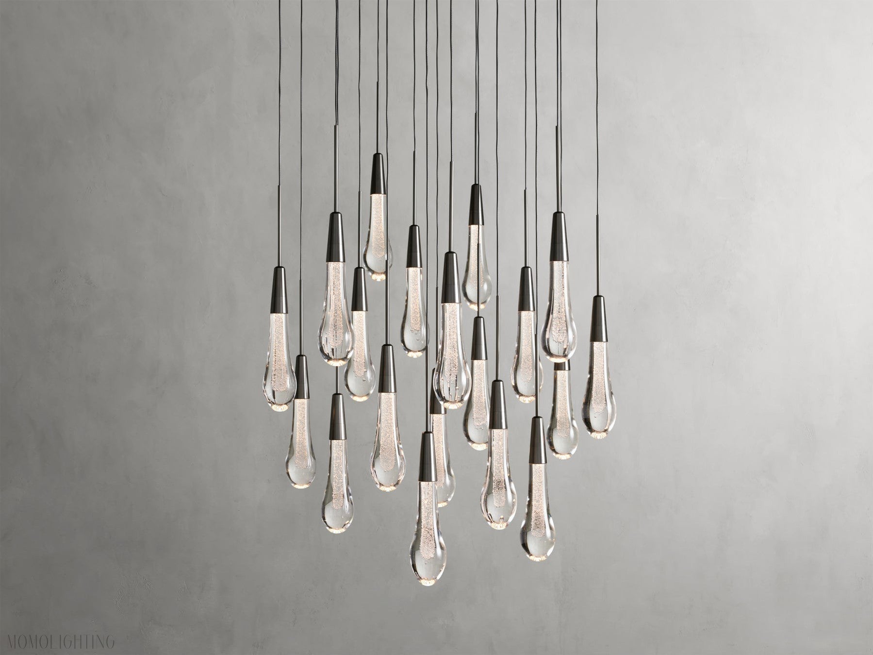SOLTAIRER ROUND CHANDELIER 17'' 24'' 36'' 58''-Momo Lighting