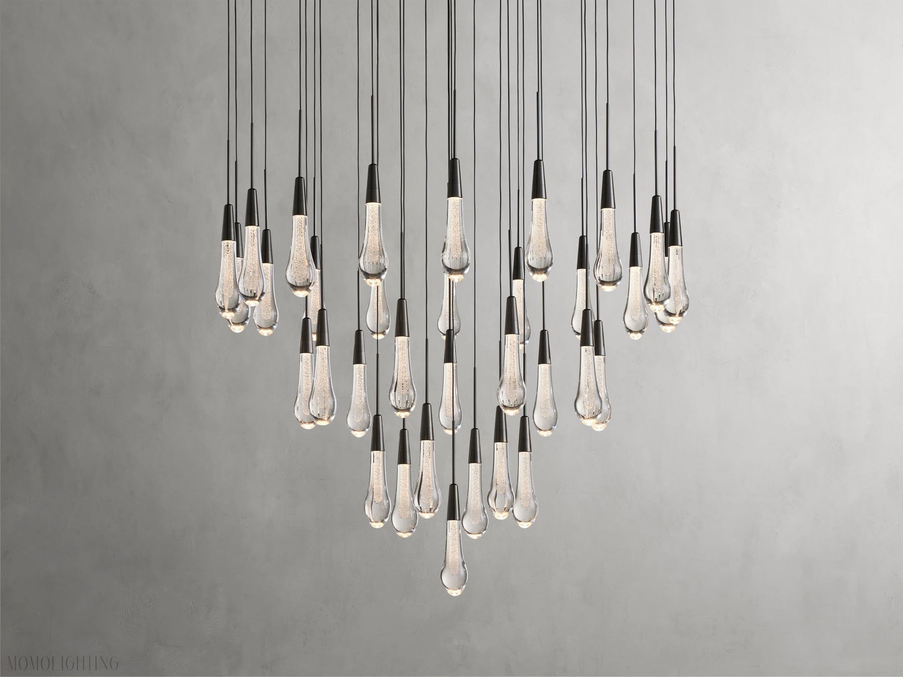 SOLTAIRER ROUND CHANDELIER 17'' 24'' 36'' 58''-Momo Lighting