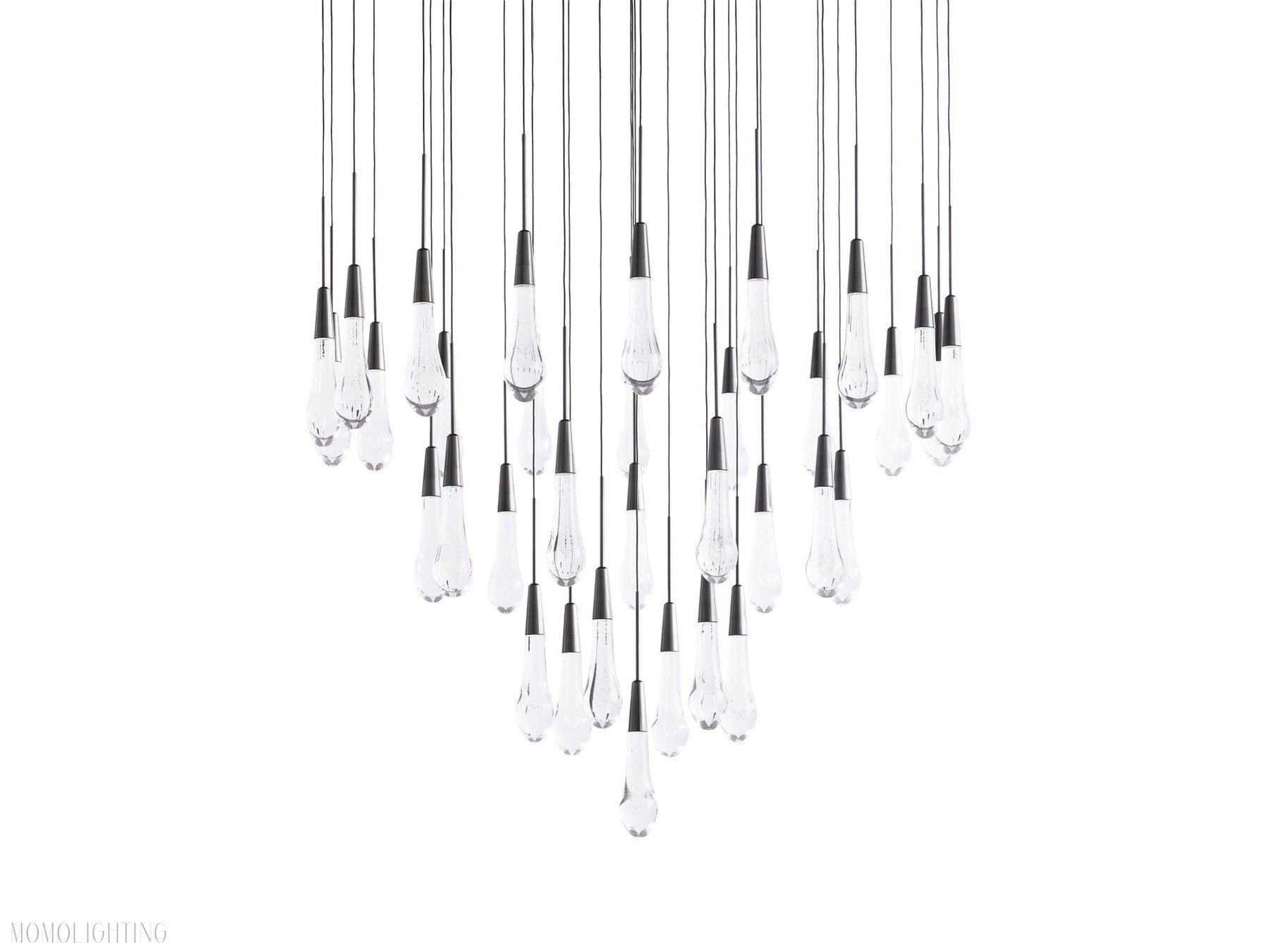 SOLTAIRER ROUND CHANDELIER 17'' 24'' 36'' 58''-Momo Lighting