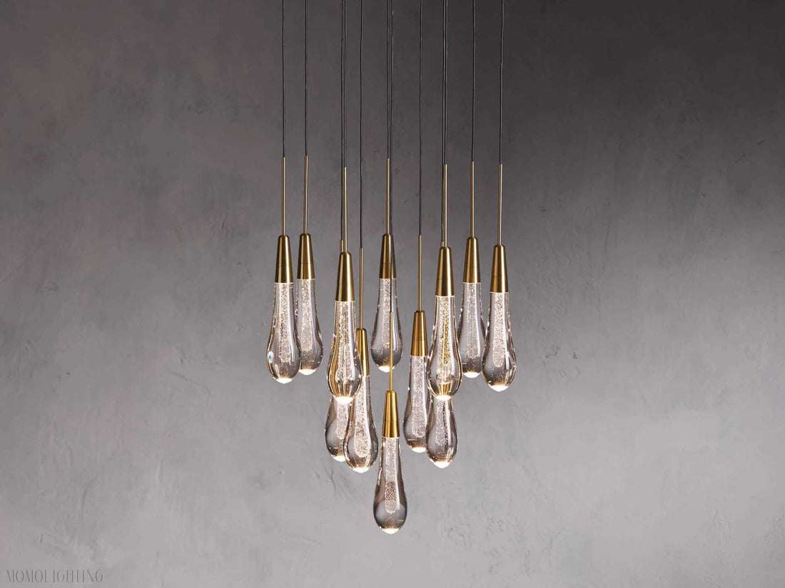 SOLTAIRER ROUND CHANDELIER 17'' 24'' 36'' 58''-Momo Lighting