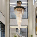 Safa Spiral Foyer & Staircase Chandelier-Momo Lighting