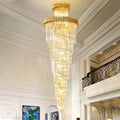 Safa Spiral Foyer & Staircase Chandelier-Momo Lighting