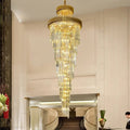 Safa Spiral Foyer & Staircase Chandelier-Momo Lighting