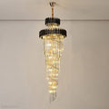 Safa Spiral Foyer & Staircase Chandelier-Momo Lighting