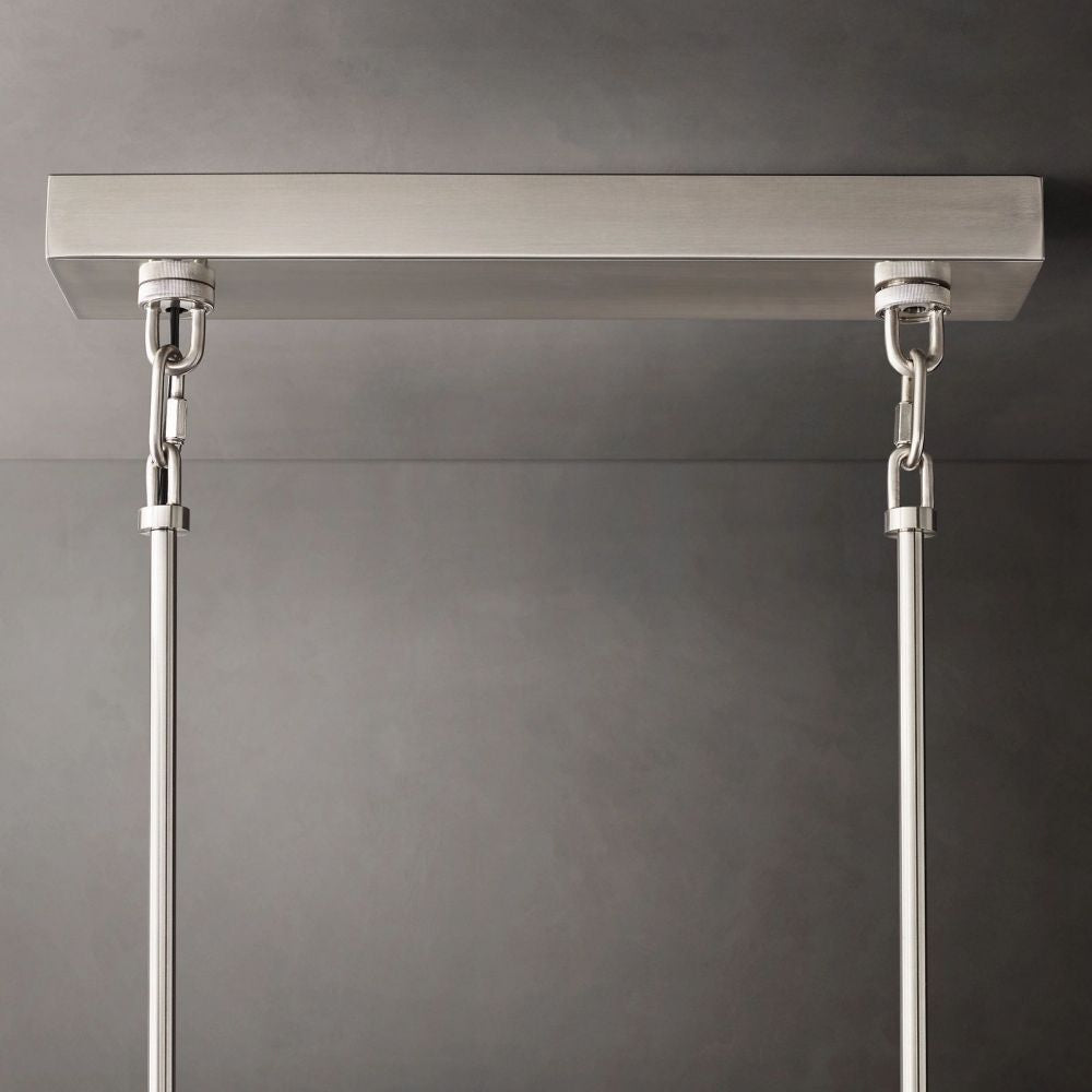 Samurai Rectangle Chandelier-Momo Lighting