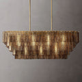 Samurai Rectangle Chandelier-Momo Lighting