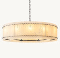 San Marco Alabaster Round Chandelier 60
