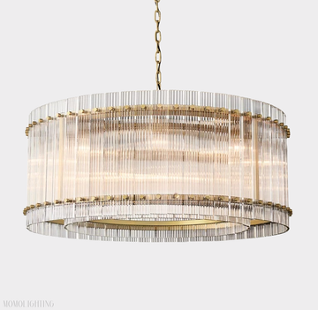 San Marco Round Chandelier 37"-Momo Lighting