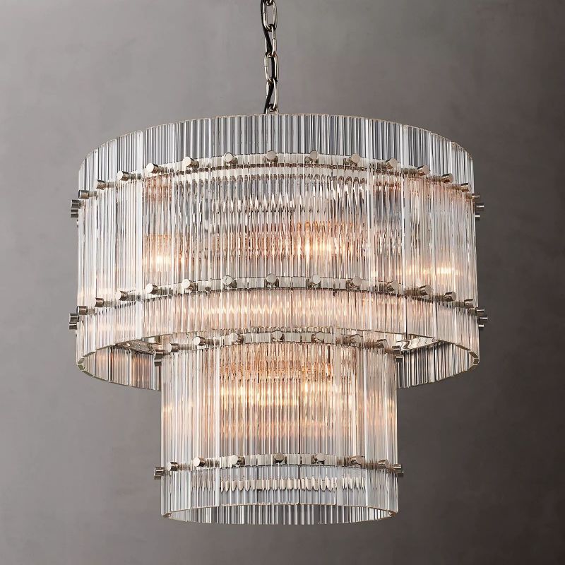San Marco Two-tier Luxury Round Chandelier 22" - thebelacan