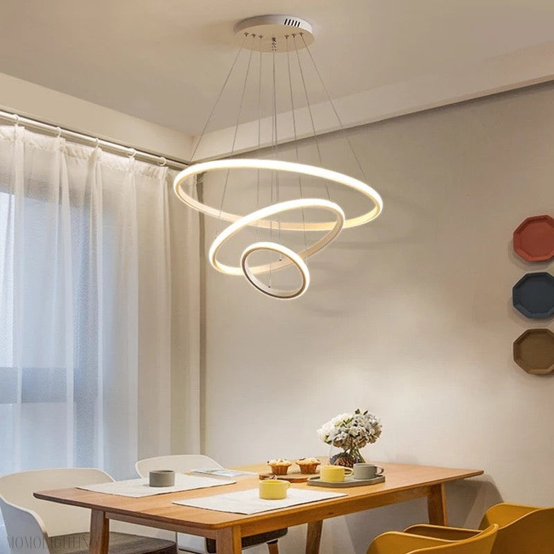 Savanna 3-Ring Chandelier-Momo Lighting