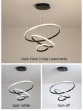 Savanna 3-Ring Chandelier-Momo Lighting