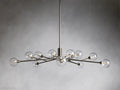 Sayre Round Clear Glass Globe Chandelier-Momo Lighting