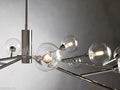 Sayre Round Clear Glass Globe Chandelier-Momo Lighting