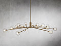 Sayre Round Clear Glass Globe Chandelier-Momo Lighting