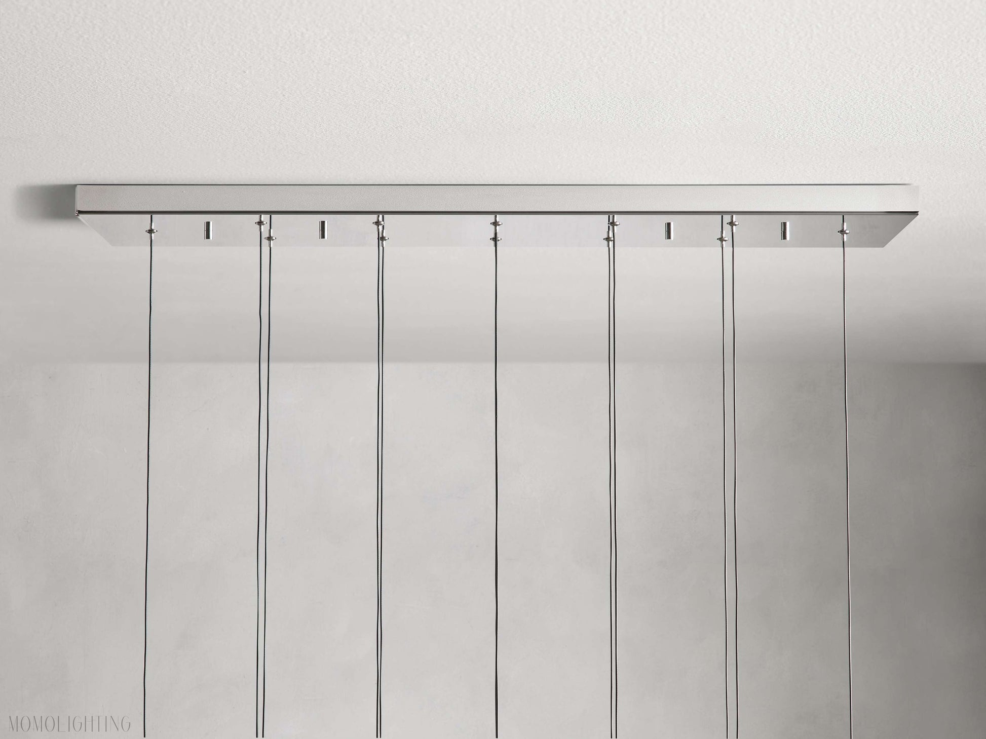 Solitaire Linear Chandelier 37"W-Momo Lighting