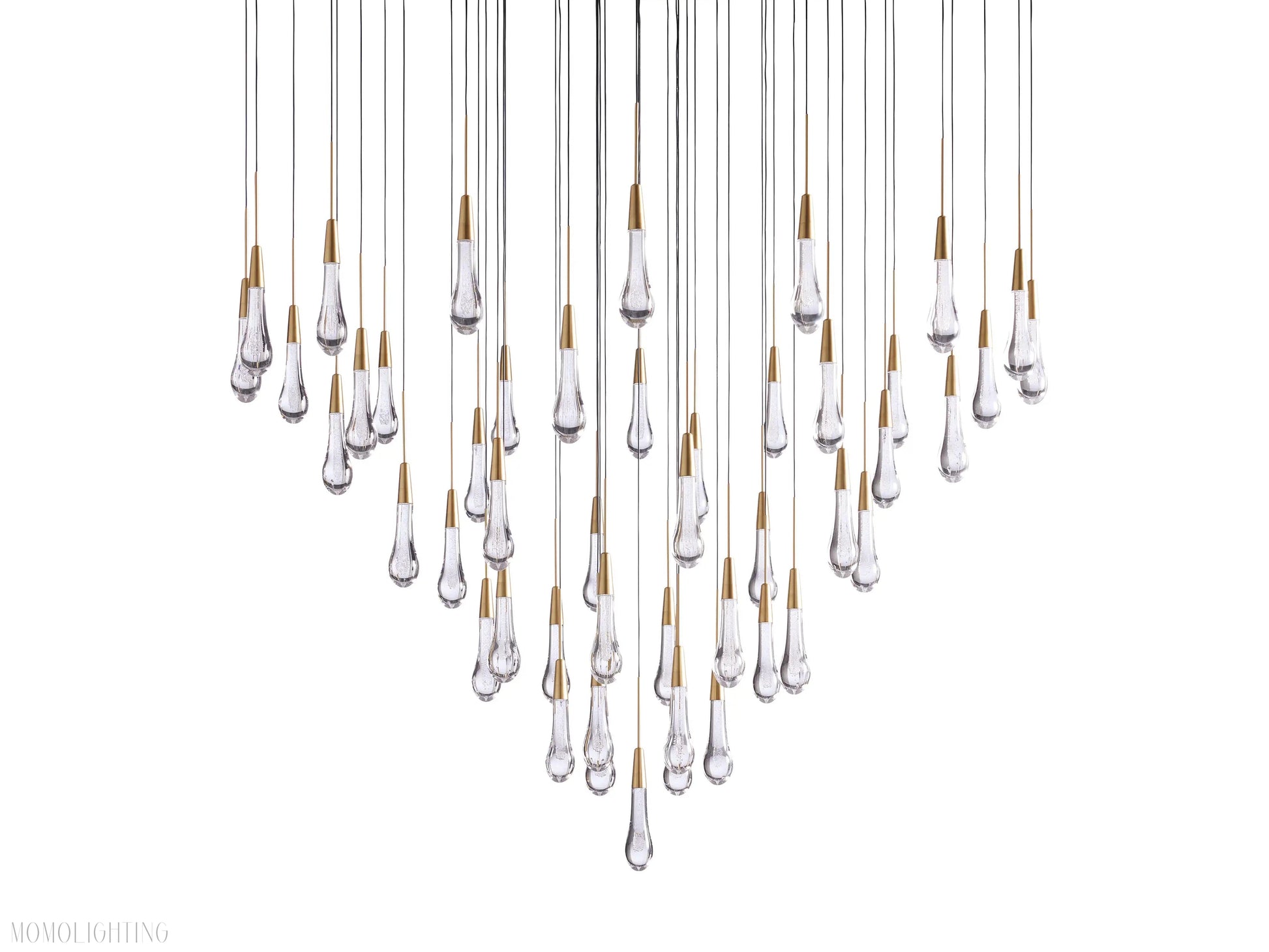 Soltaire Round Chandelier 58"D-Momo Lighting