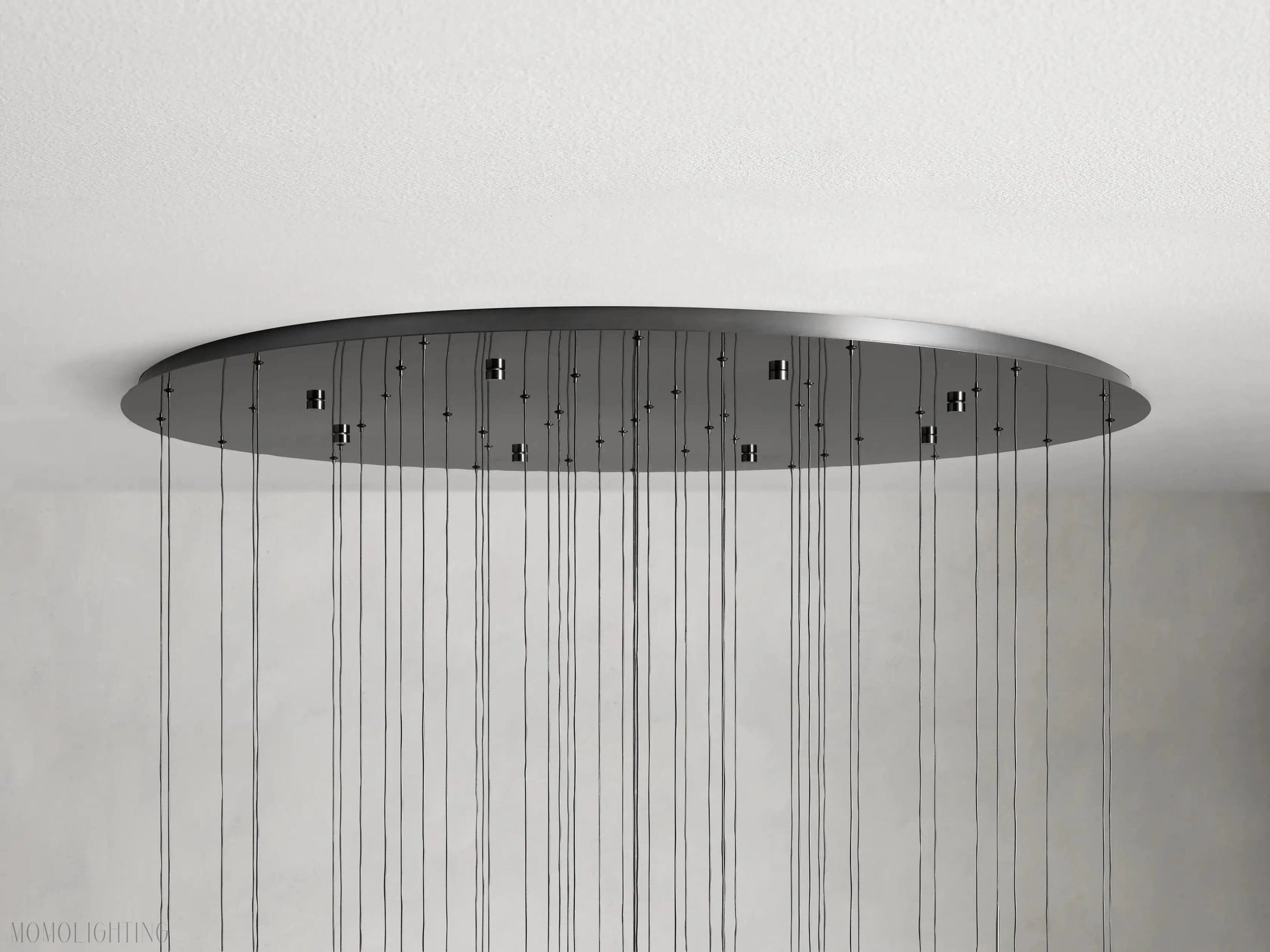 Soltaire Round Chandelier 58"D-Momo Lighting