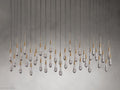 Soltairer Linear Chandelier 37'' 70''w