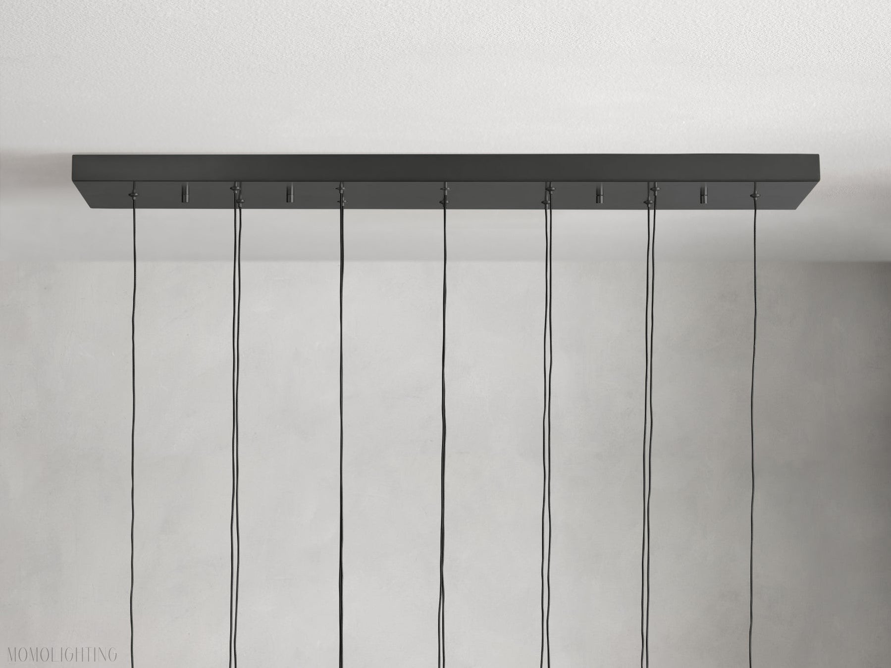 Soltairer Linear Chandelier 37"w 70"w-Momo Lighting