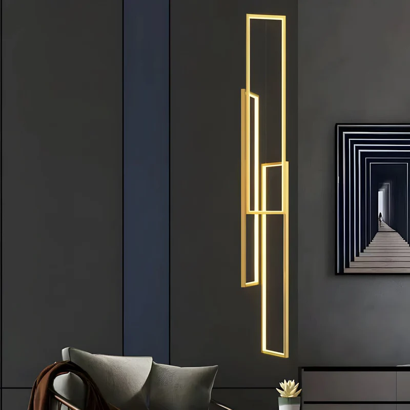 Square Frames Chandelier-Momo Lighting