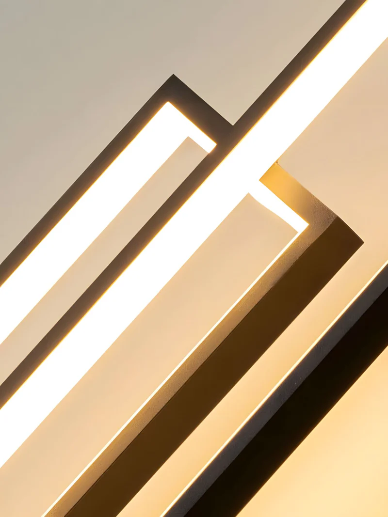 Square Frames Chandelier-Momo Lighting