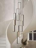 Square Frames Chandelier-Momo Lighting