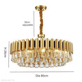 Stavros Crystal Chandelier-Momo Lighting