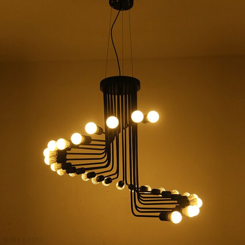 Stella Retro Light Bulb Chandelier-Momo Lighting