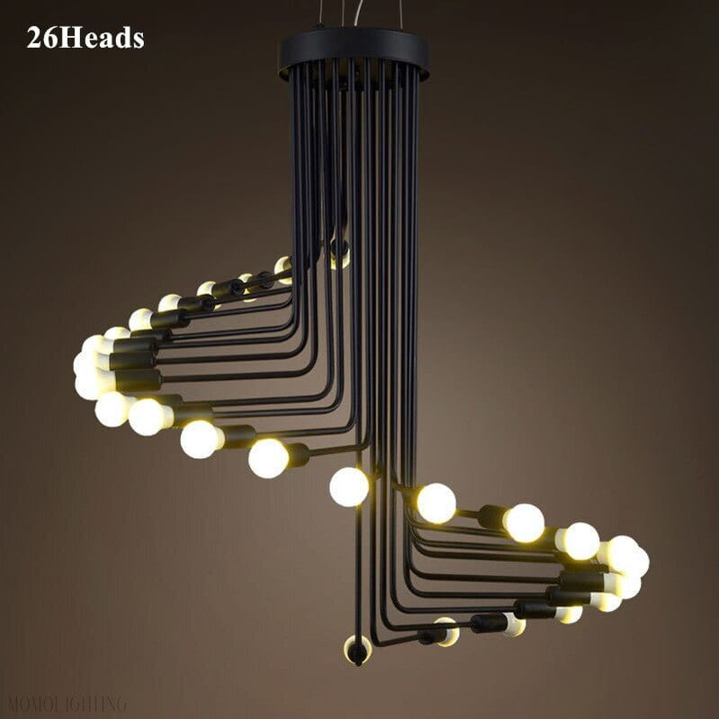 Stella Retro Light Bulb Chandelier-Momo Lighting