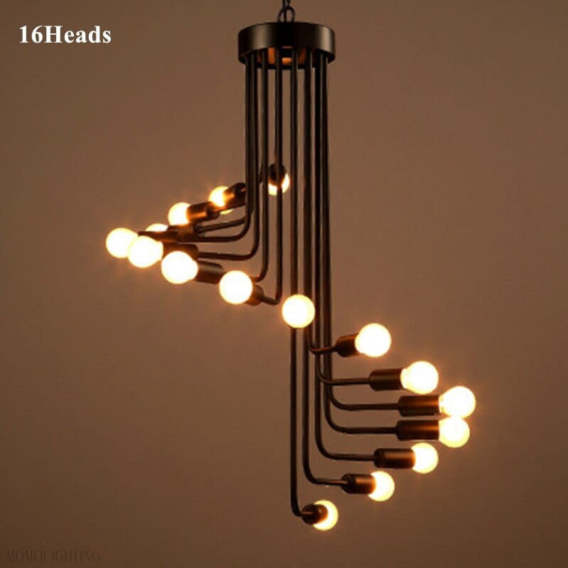 Stella Retro Light Bulb Chandelier-Momo Lighting