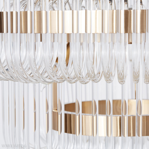 Stutton House Chandelier Living Room Dinning Room 31"D-Momo Lighting