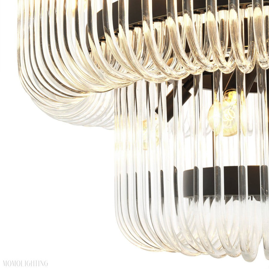 Stutton House Chandelier Living Room Dinning Room 31"D-Momo Lighting