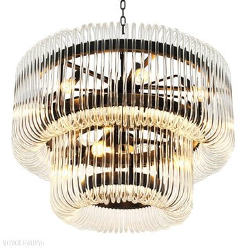 Stutton House Chandelier Living Room Dinning Room 31"D-Momo Lighting