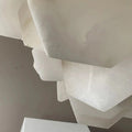 Talan Multi-layer Irregular Alabaster Chandelier-Momo Lighting